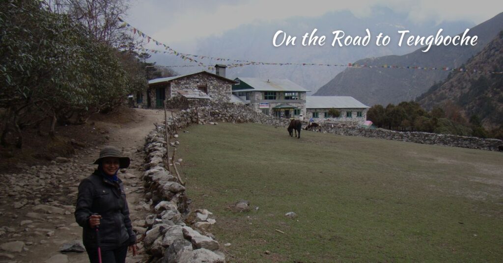 On the Road to Tengboche