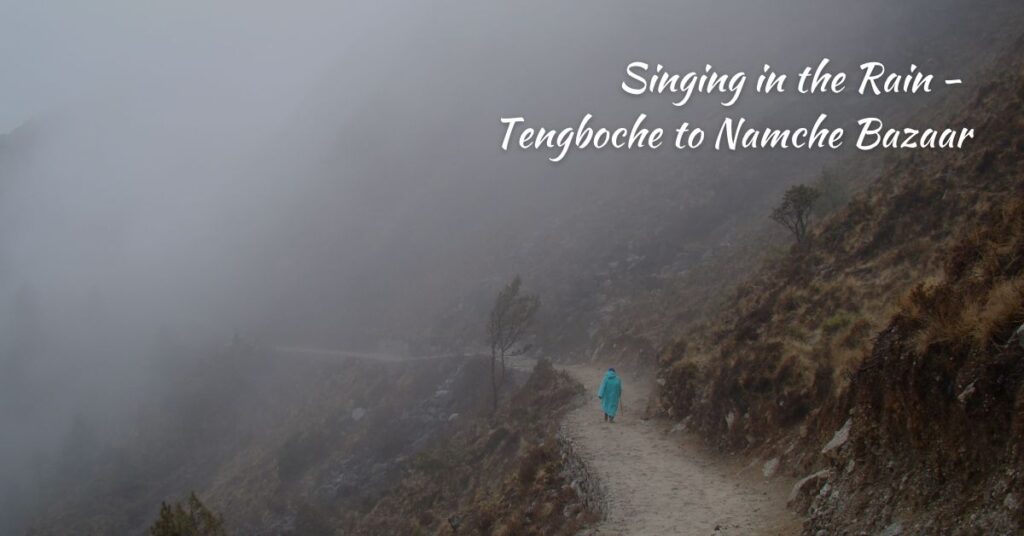 Tengboche to Namche Bazaar