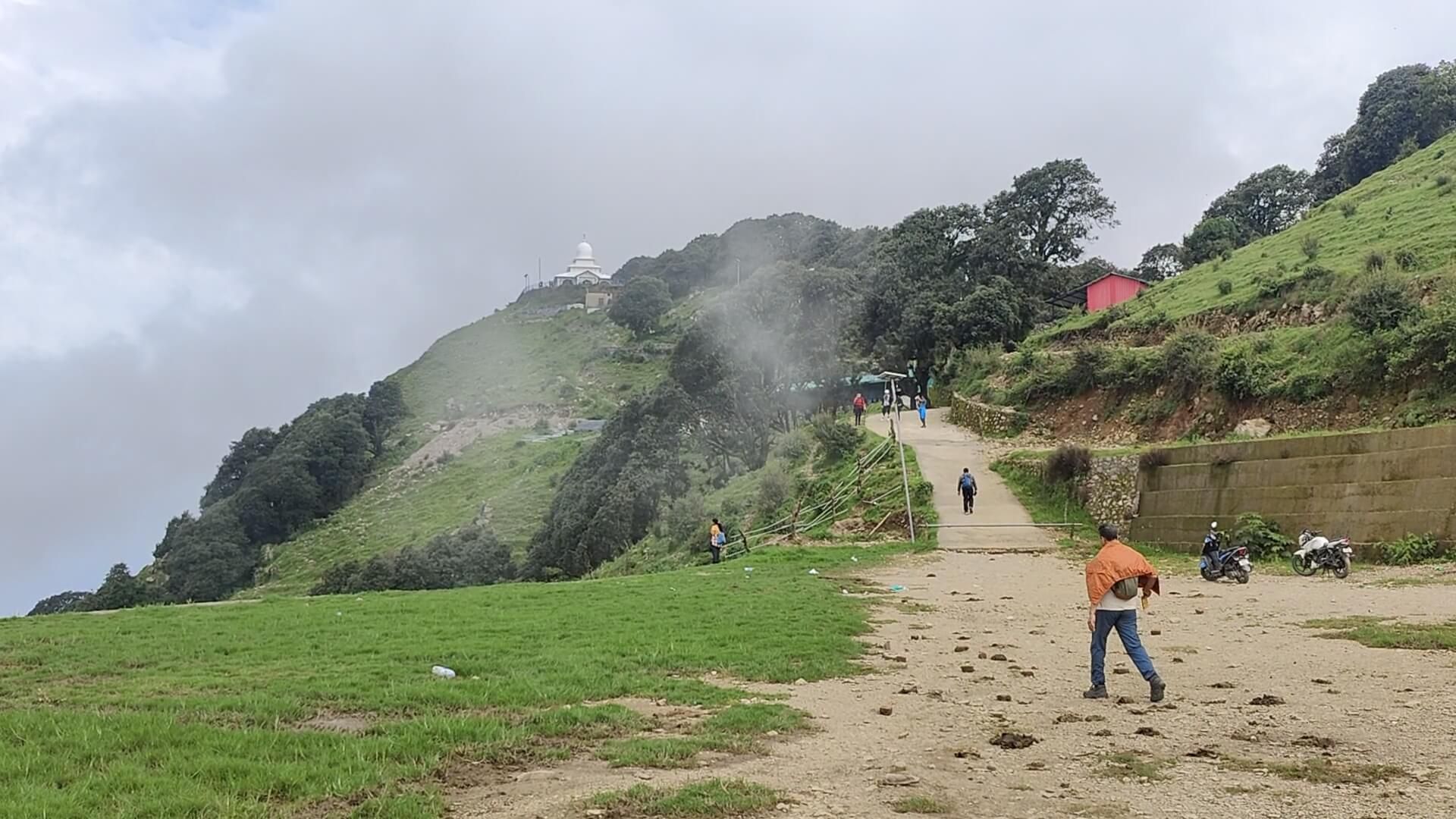 Trek Route to Bhadraj Temple 