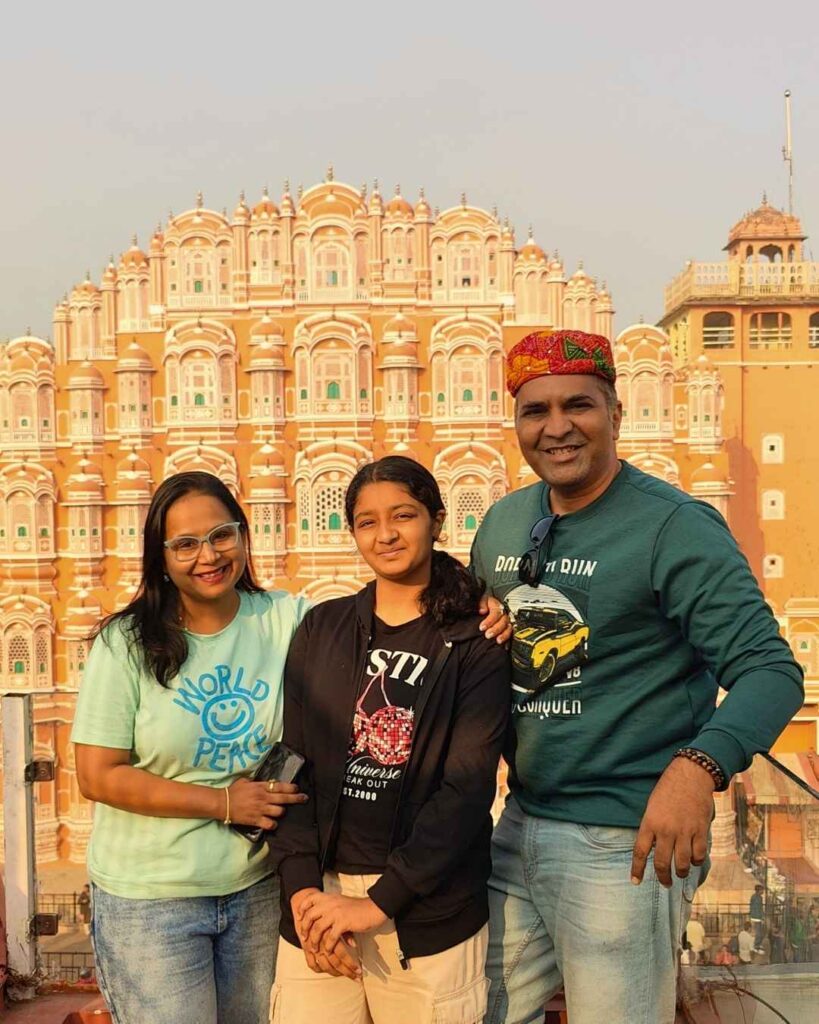 Hawa Mahal from Tattoo Cafe