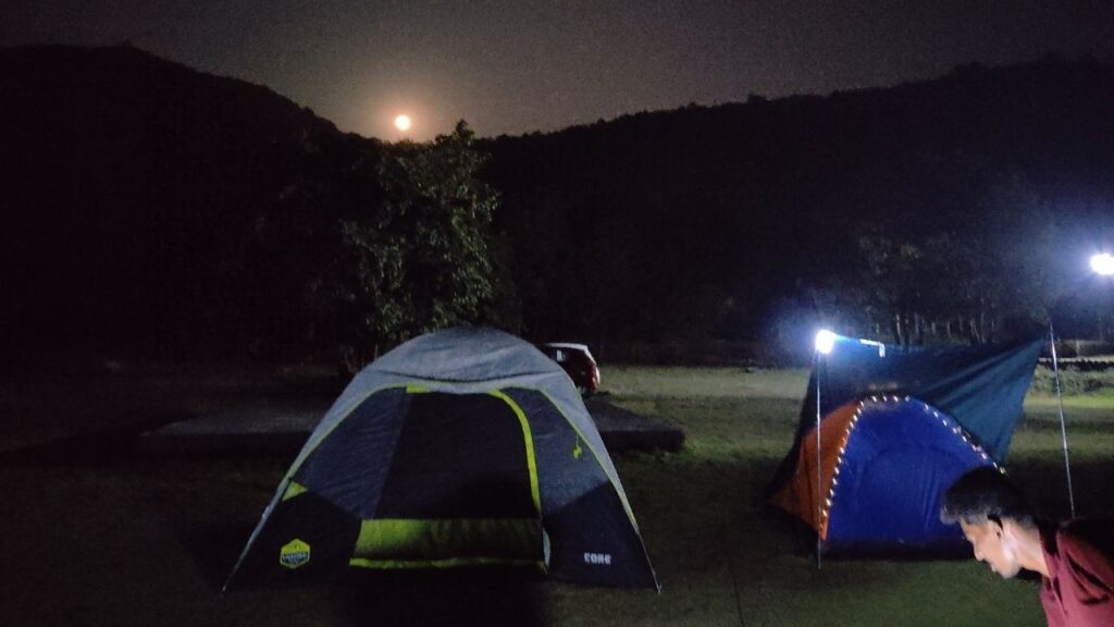 Full Moon Camping Temghar Dam