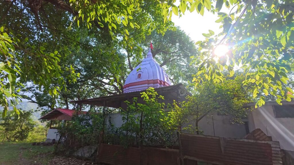Behind the Santala Devi Temple