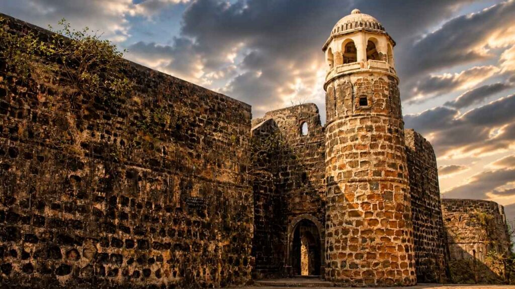 Main entrance of Shirgaon Fort Maharashtra