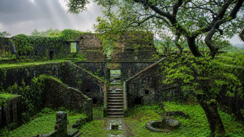 Mahim Fort beside Mahim Creek in Palghar